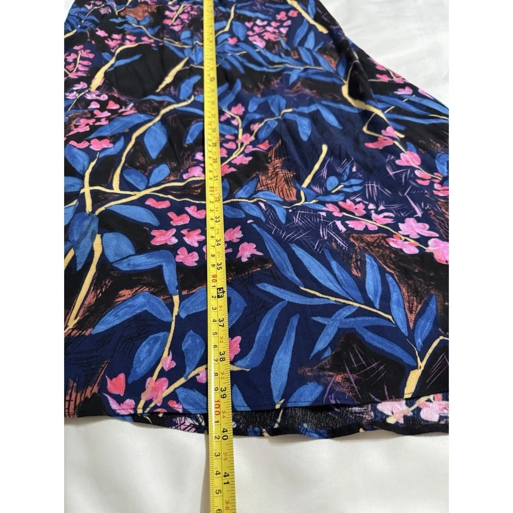 Anthropologie Maeve Women's Dress Elia Flutter Sleeve Size 6 Colorful‎ Floral